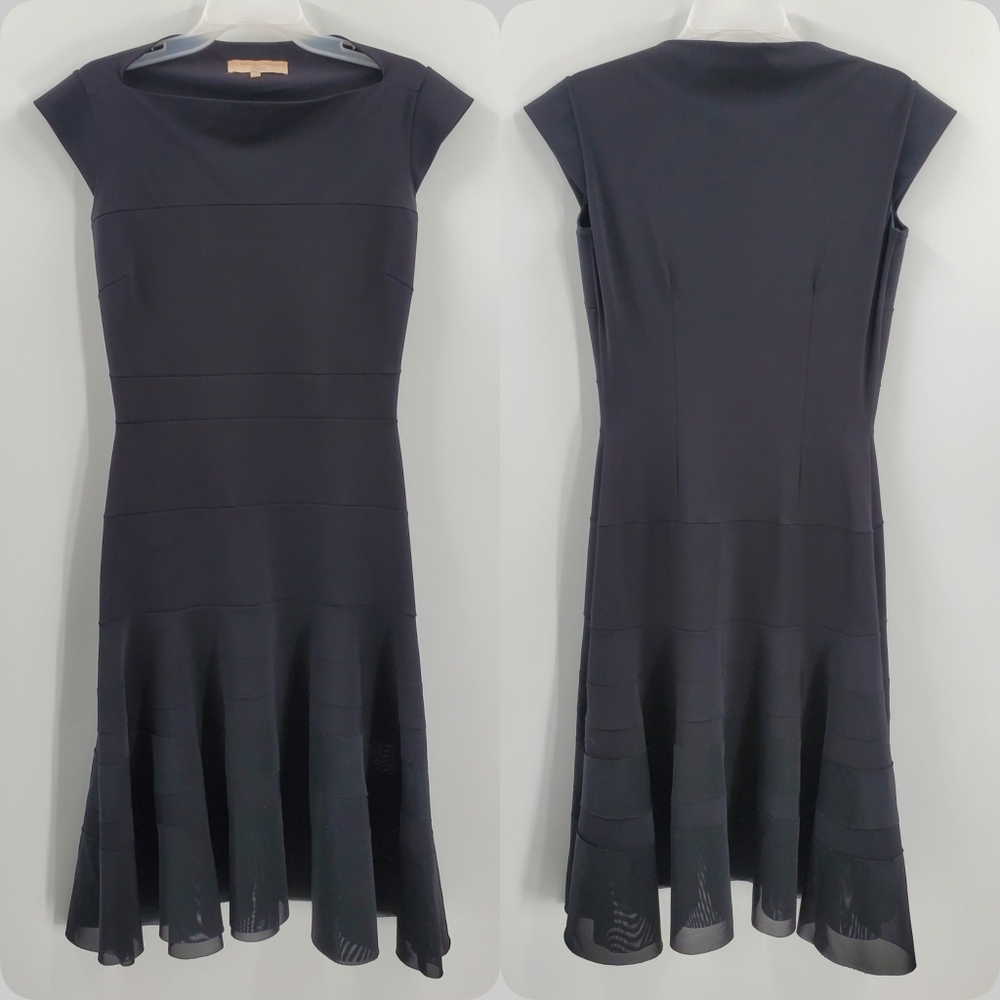 Women's Chiara Boni La Petite Robe Black Dress Size 46 / US 10